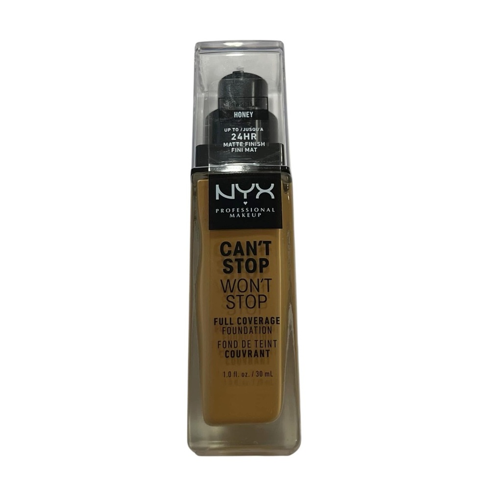 NYX PROFESSIONAL MAKEUP 15.8 Honey Can't Stop Won't Stop Foundation 1oz